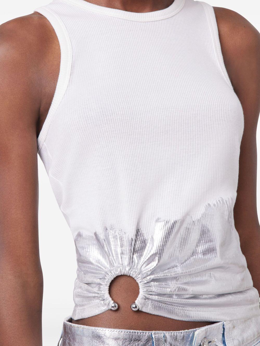 25EJTE015CO0530 M100 WHITE SILVER RABANNE