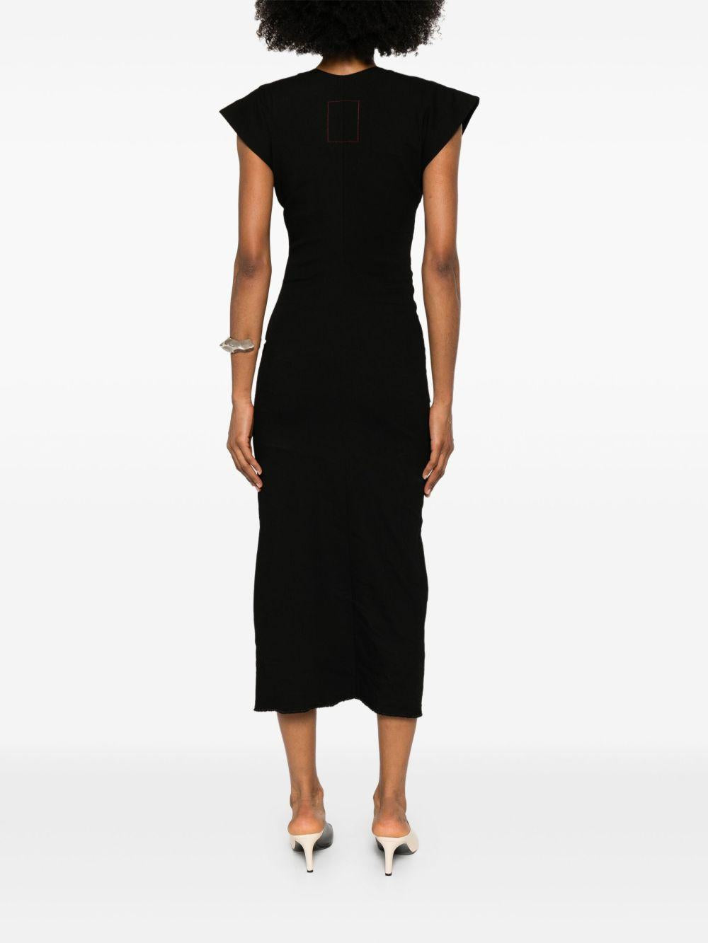 Audition midi dress UW5046 UW900 BLACK UMA WANG