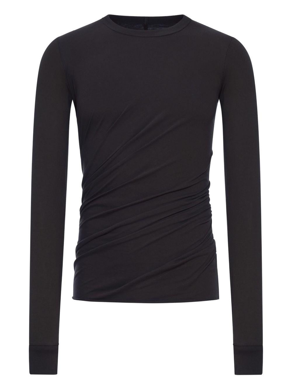 Concordians Basic T LS RU02E1252JA 09 BLACK RICK OWENS