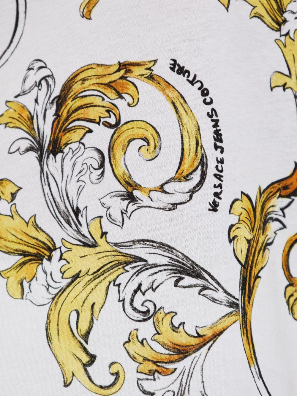 78HAH613JS458 G03 WHITE GOLD VERSACE JEANS COUTURE