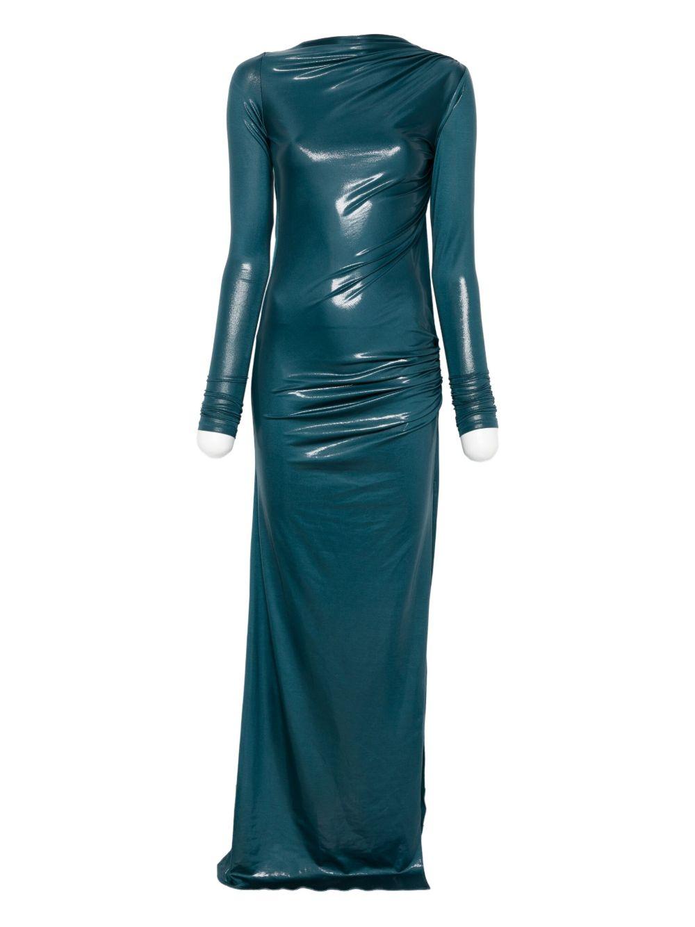 Sophie Maxi Dress T180129CTJP154 445 TEAL THE ANDAMANE