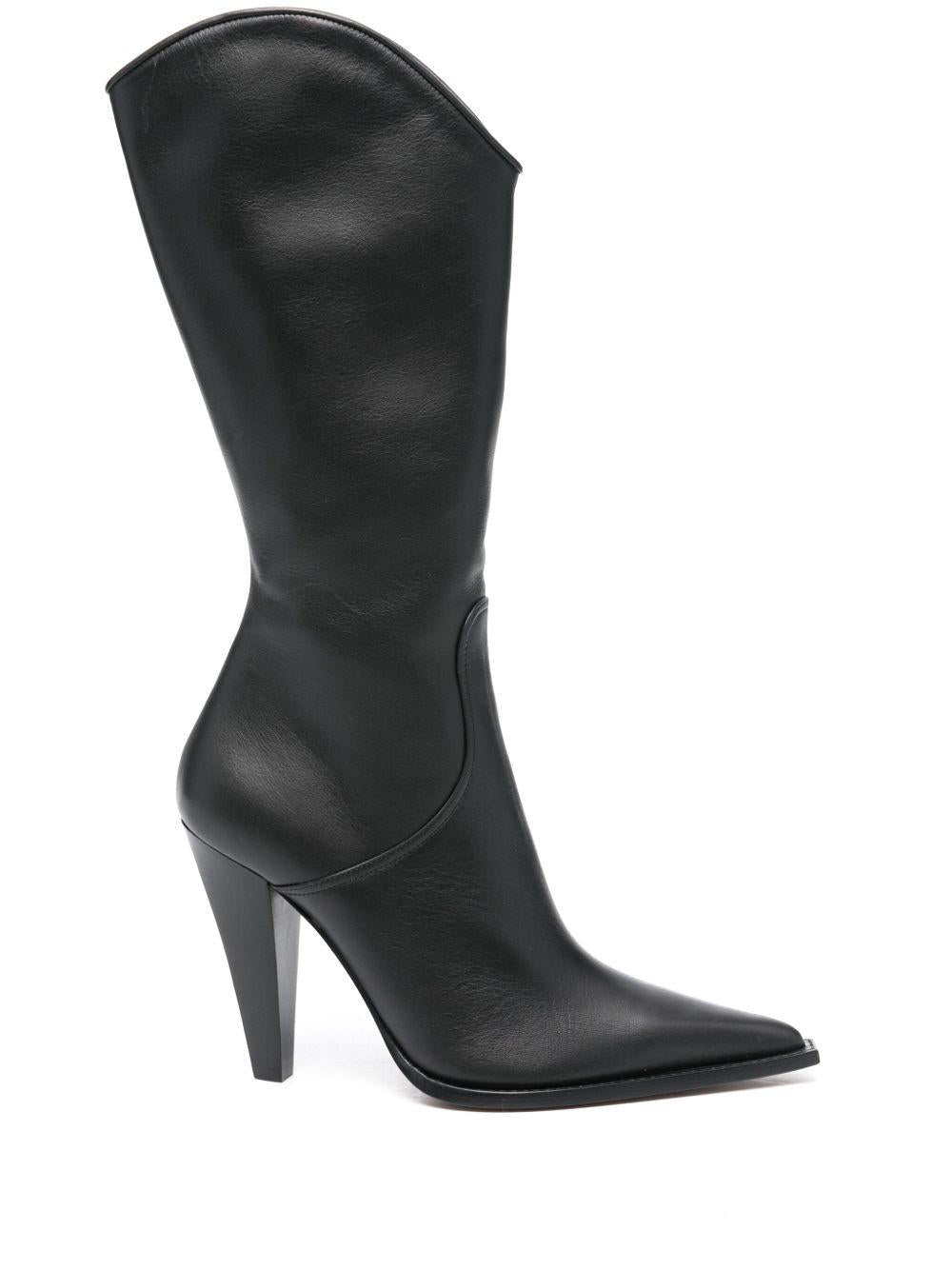 110mm Nadia boots PXNL01XVTNP BLACK PARIS TEXAS