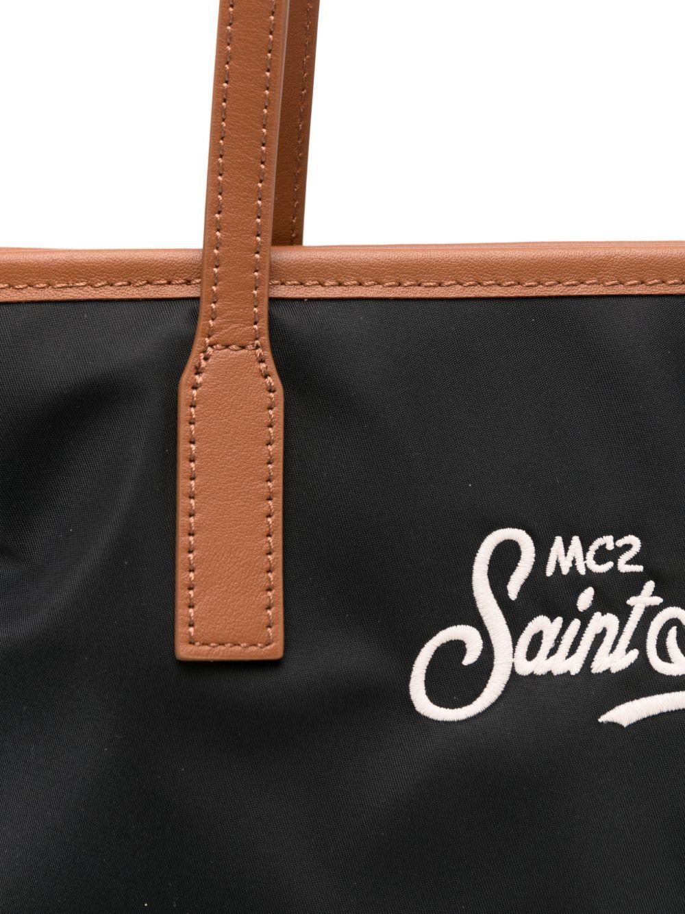 Borsa City medium in nylon CB000400288L 0018 MC2 SAINT BARTH
