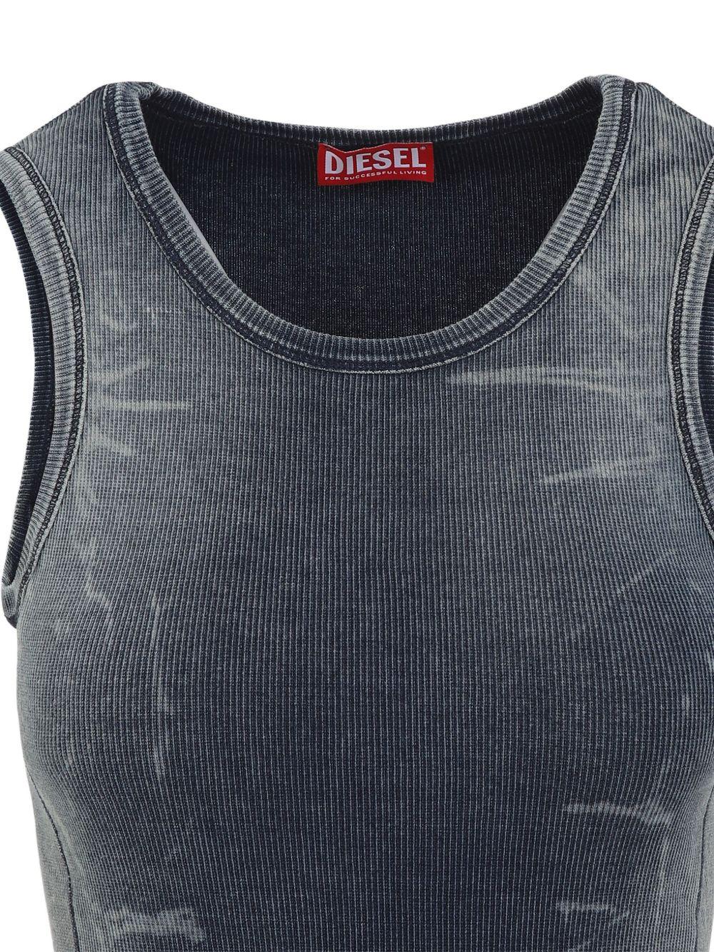 T-Go Tank Top A191520HJBE 01 BLUE DIESEL