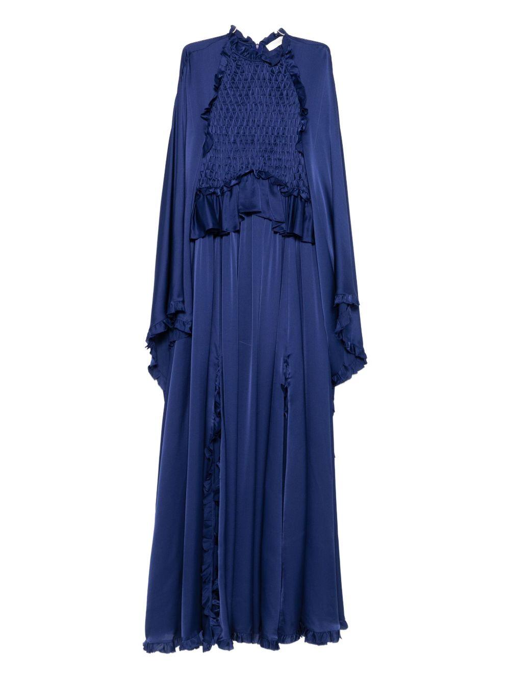 Abito Fluido Hypnotic 6219DF251 ROYAL BLUE ZIMMERMANN