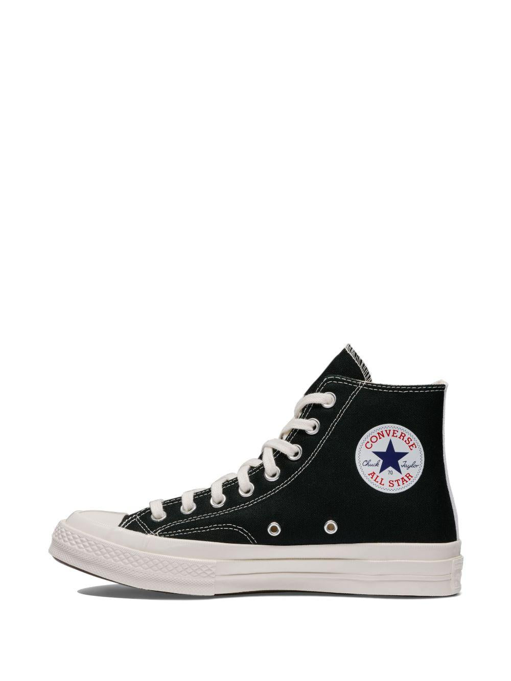 Sneakers Small Red Heart All Star '70 AZK129001 1 BLACK COMME DES GARCONS PLAY X CONVERSE