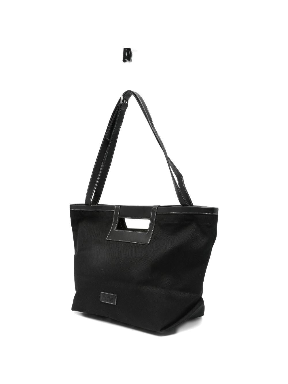 Borsa In Canvas BCHECRU 001 NERO MAX MARA