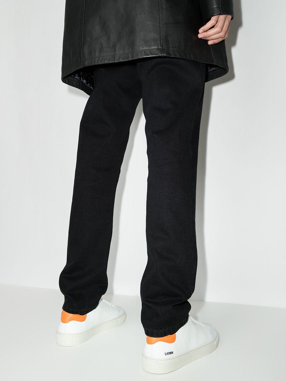 28487 ORANGE BLACK NEON AXEL ARIGATO