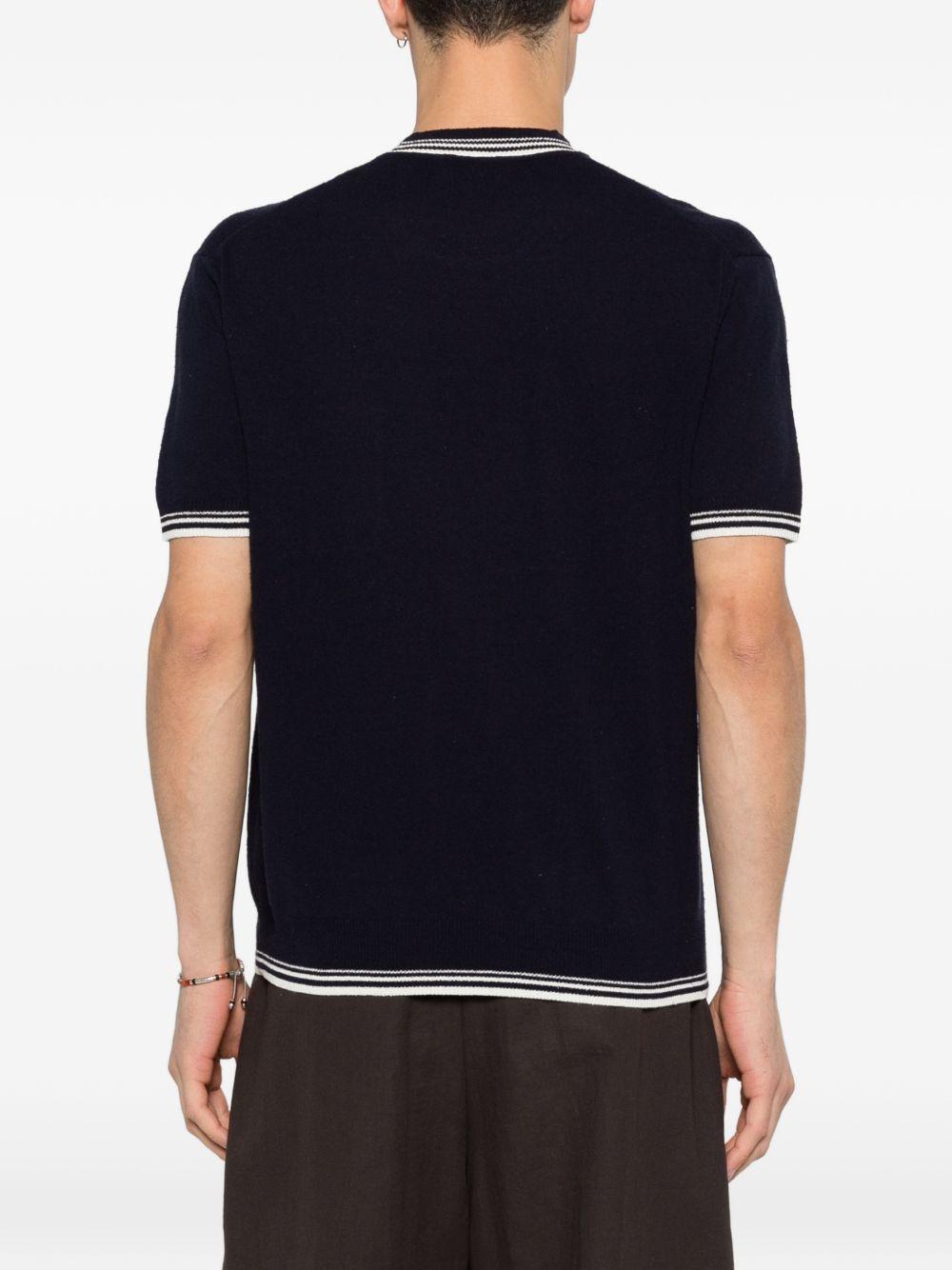 Striped pocket T-shirt A23F600 0001 PAOLO PECORA