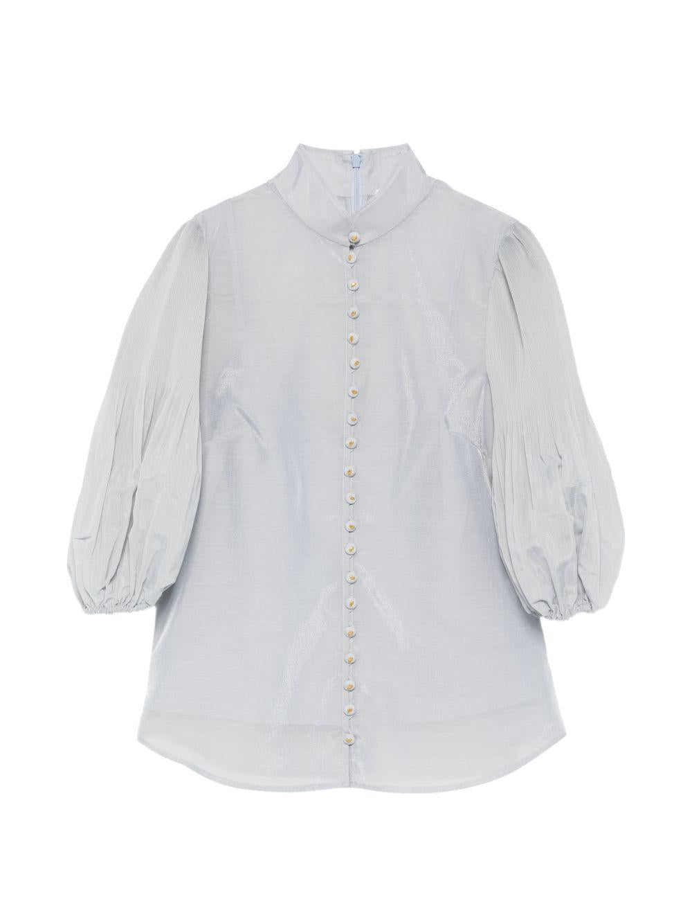 Camicia Plissè 0524TS26R STEEL BLUE ZIMMERMANN