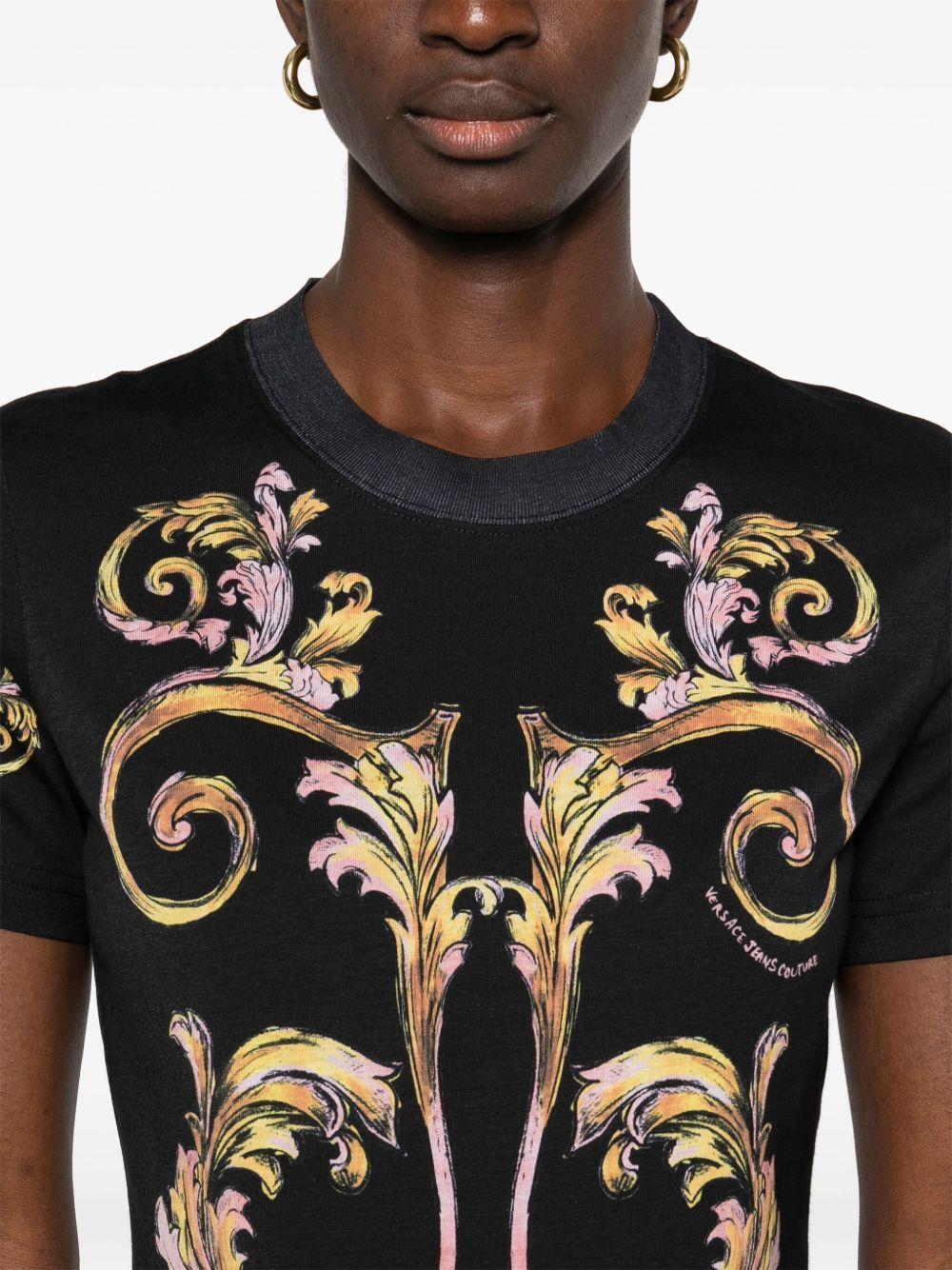 78HAH6P8JS472 G89 BLACK GOLD VERSACE JEANS COUTURE