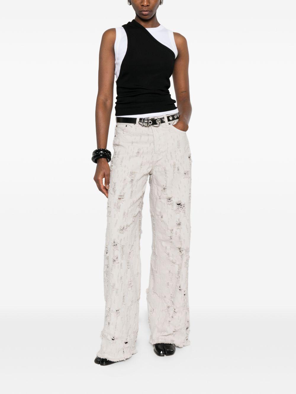 BBethany Denim - Bull Destroyed HEW03296GF180PXD T0569 WIND GREY HAIKURE