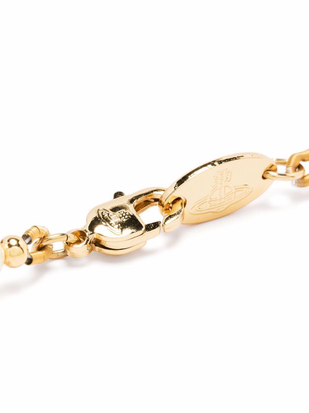 6301010602R202 R202 GOLD CREAM CRYSTAL VIVIENNE WESTWOOD