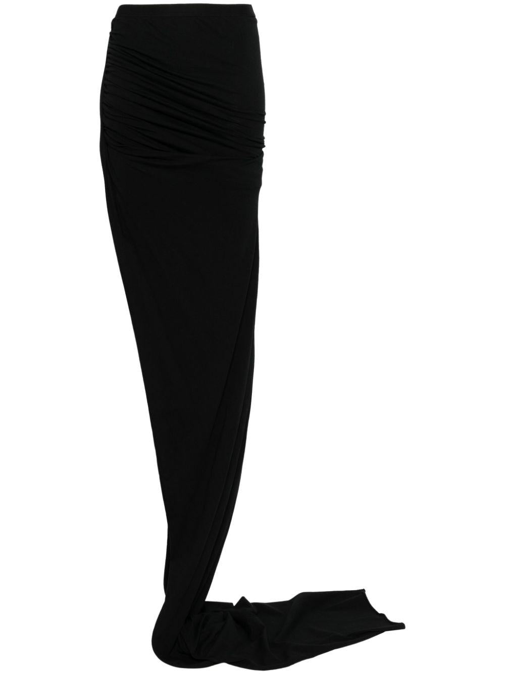 Edfu skirt RP01E7366JA 09 BLACK RICK OWENS