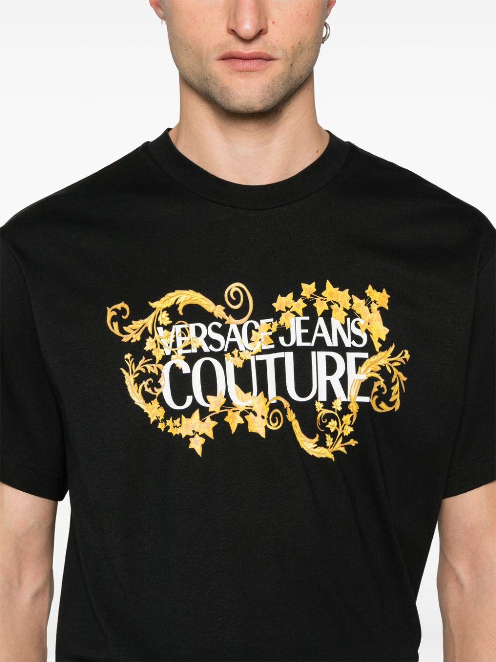 77GAHE05CJ00E G89 BLACK GOLD VERSACE JEANS COUTURE