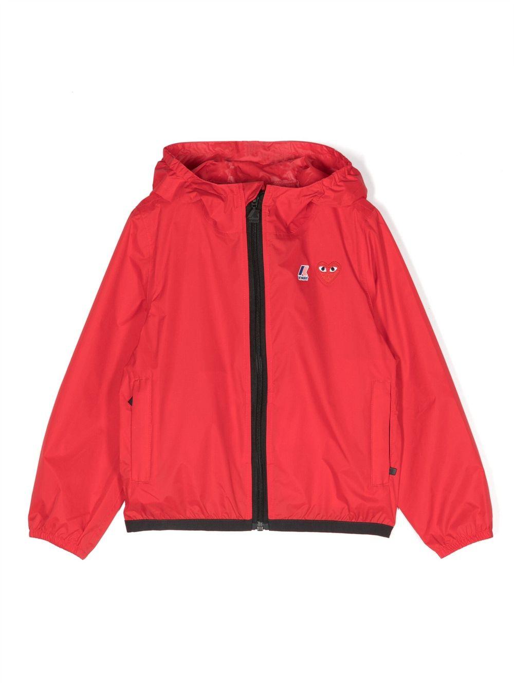 P1J503 2 RED COMME DES GARCONS PLAY