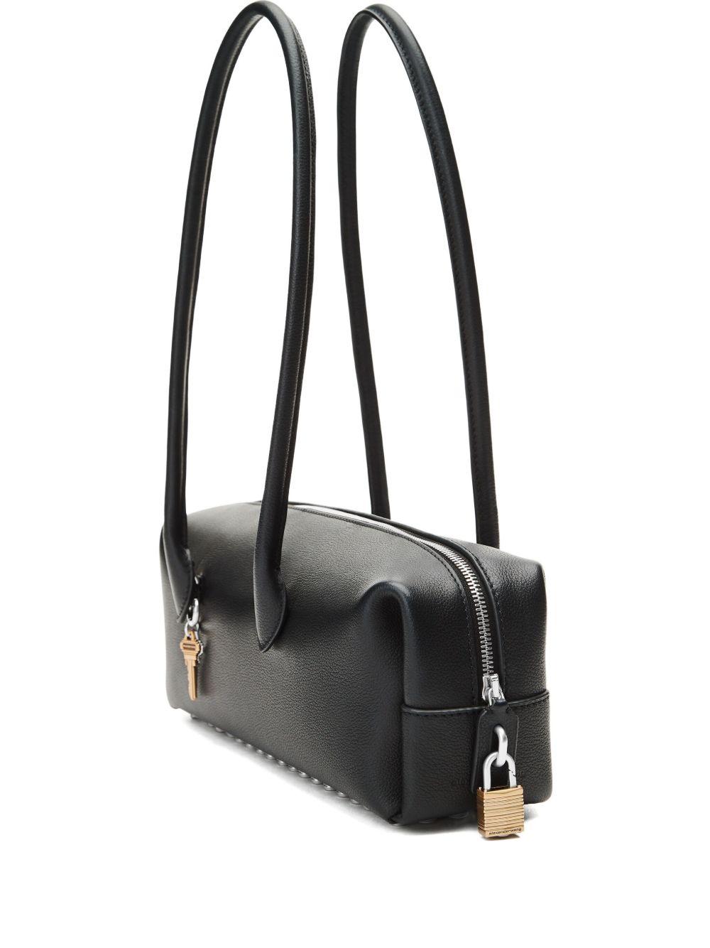 Borsa a Spalla Roux Media in Pelle Nera 20425K14L 001 BLACK ALEXANDER WANG