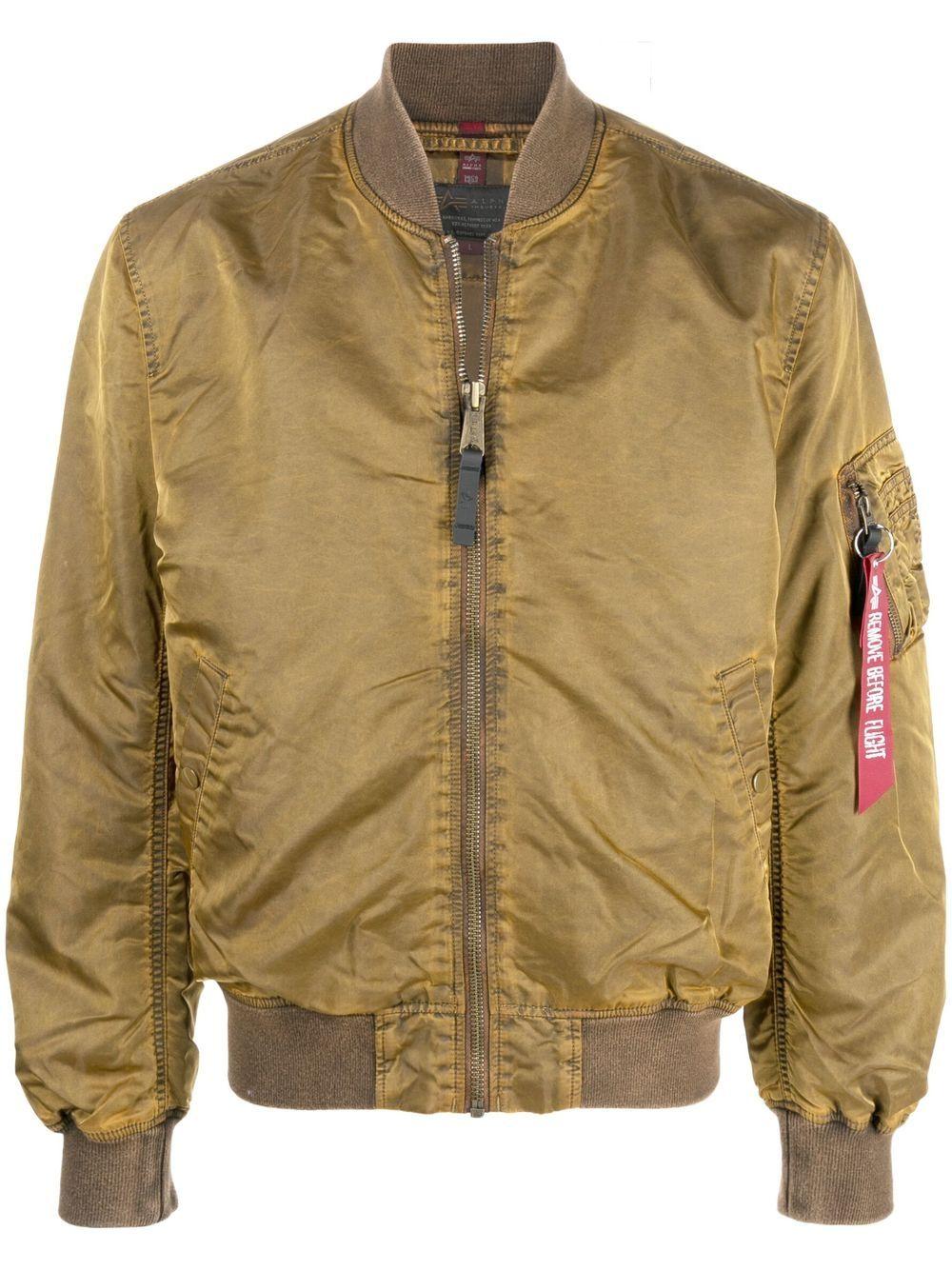 106110 622 WASHED ORANGE ALPHA INDUSTRIES