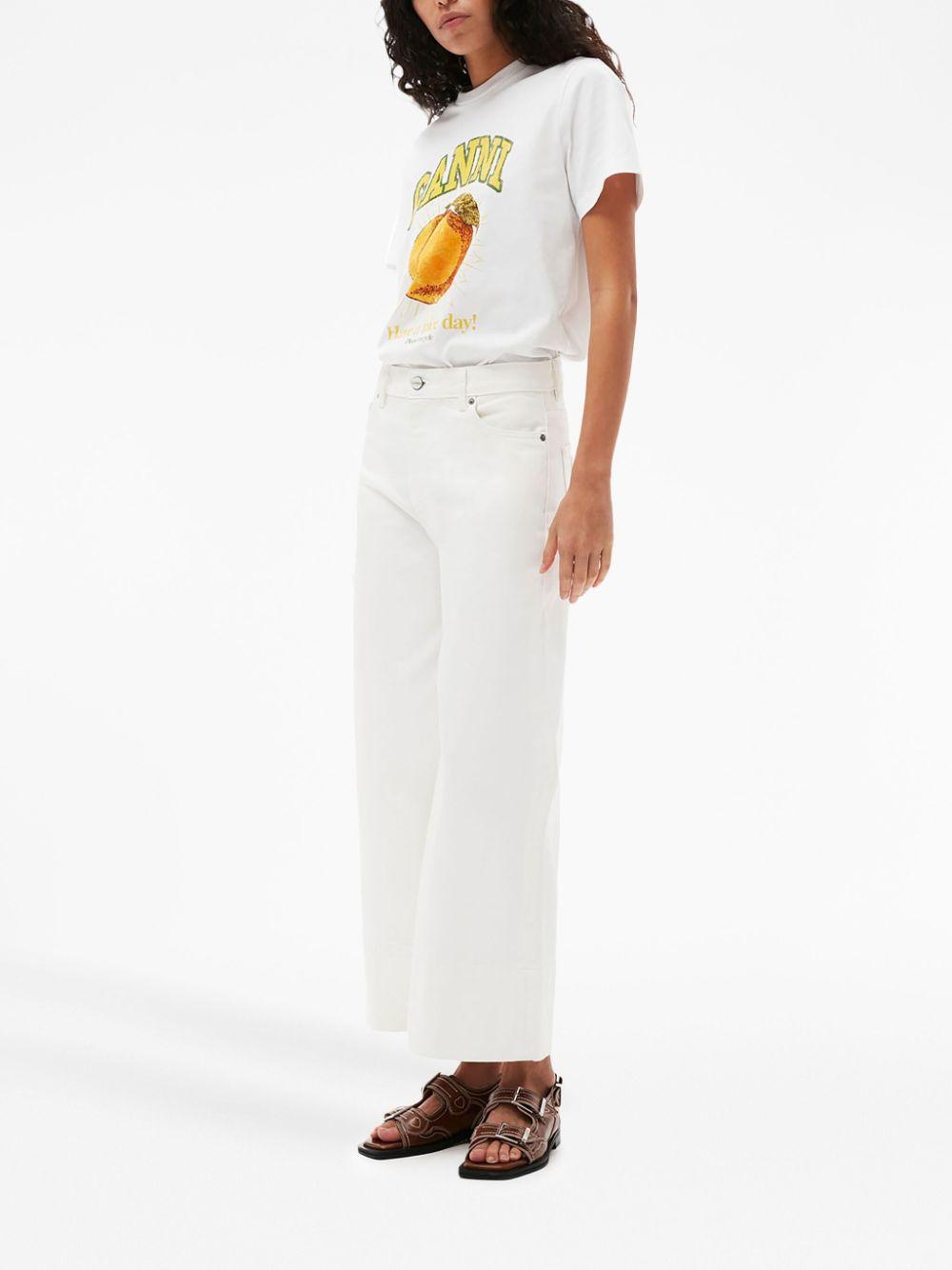 T3529 151 BRIGHT WHITE GANNI