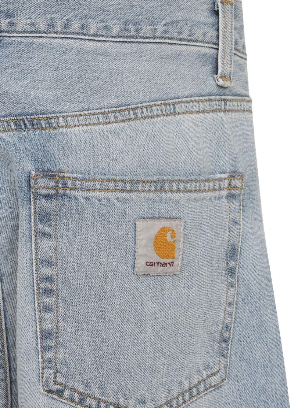 Landon Pant I030468 01WU BLUE HEAVY CARHARTT WIP
