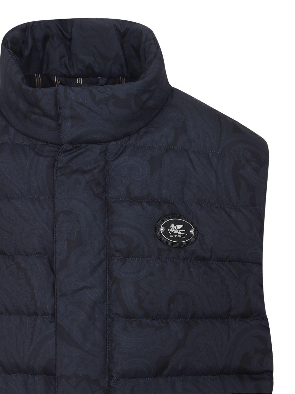 Piumino Smanicato Paisley con Cappuccio MRBB000399SASN7 X0883 ETRO