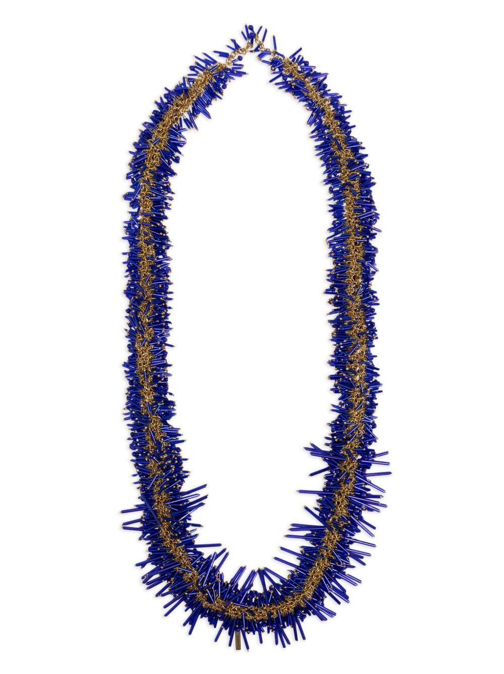 NECKLW242307 504 BLUE DRIES VAN NOTEN