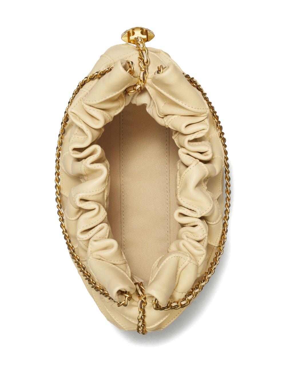 Fleming Mini Hobo bag 162451 700 VANILLA SOFT SERVE TORY BURCH