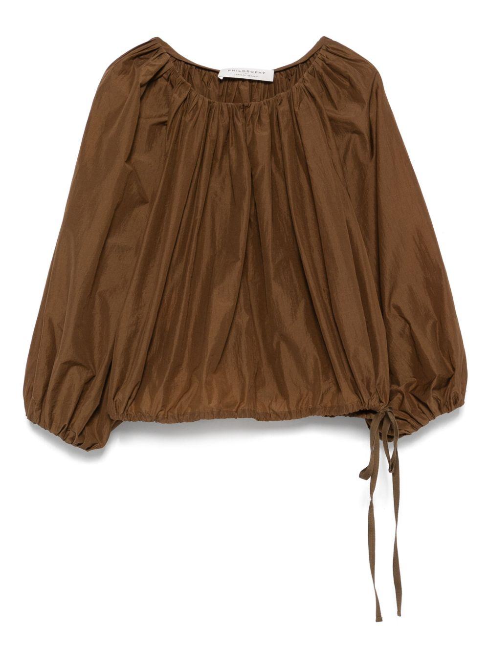 Cropped blouse A02132120 518 PHILOSOPHY DI LORENZO SERAFINI