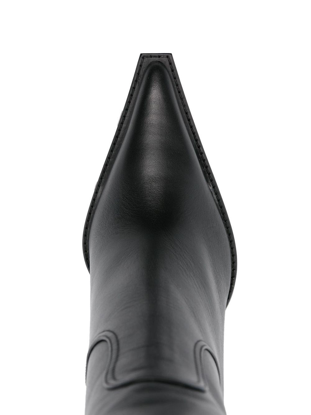 110mm Nadia boots PXNL01XVTNP BLACK PARIS TEXAS