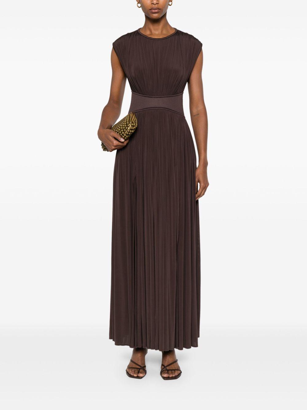 Abito lungo Illuminate Column 4364DS251 CHOCOLATE ZIMMERMANN