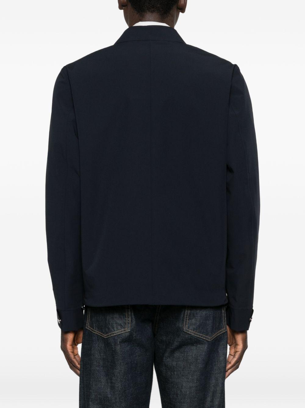 Shacket in Essence GI000318U12301SZ 9294 BLUE NAVY HERNO