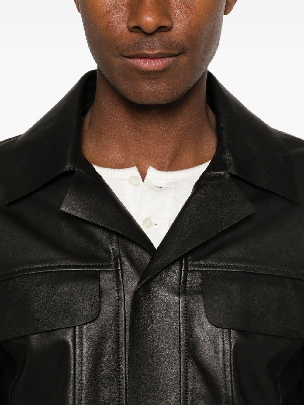 Giacca in Pelle PALUCPA66080 999 LARDINI