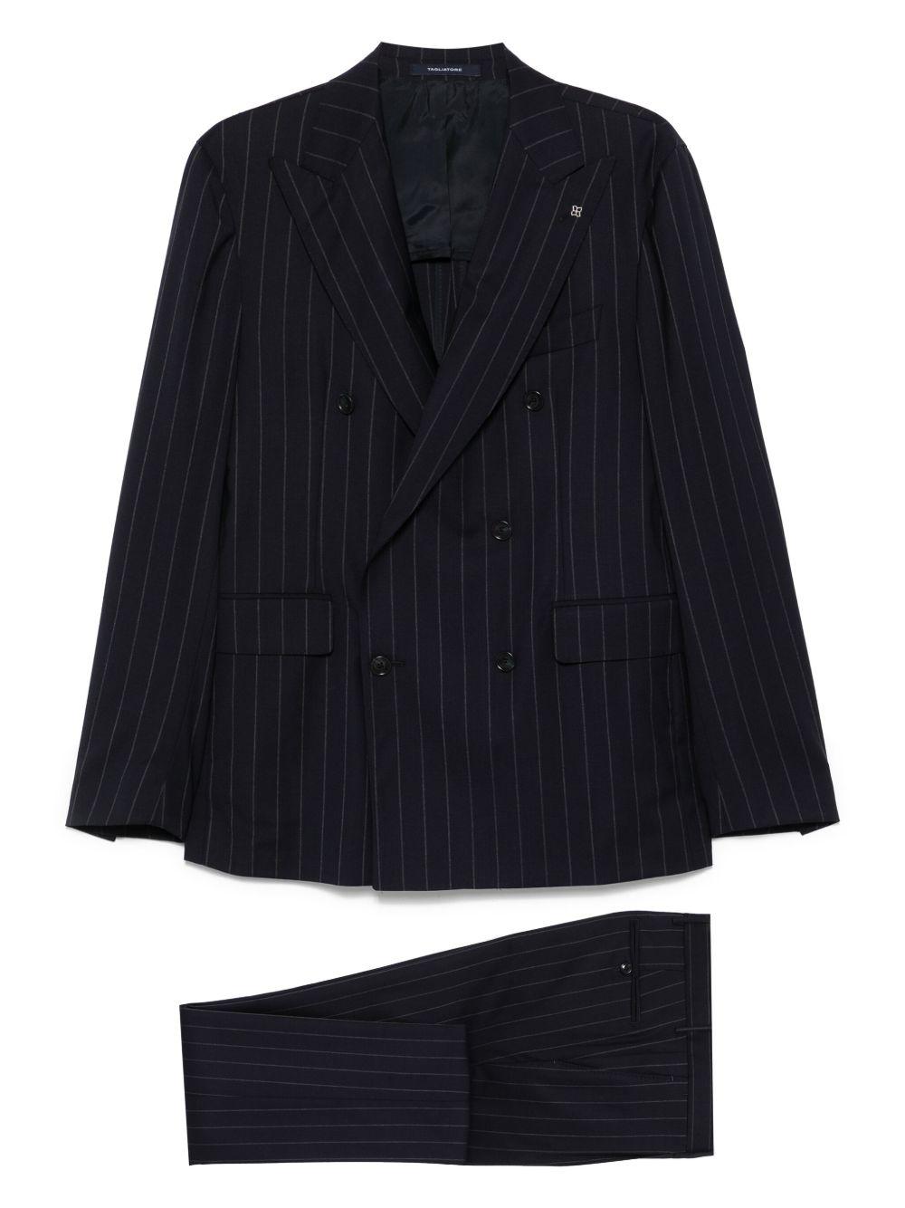 Abito doppiopetto gessato 2SVS20B11PE060094R25E083 B3029 TAGLIATORE