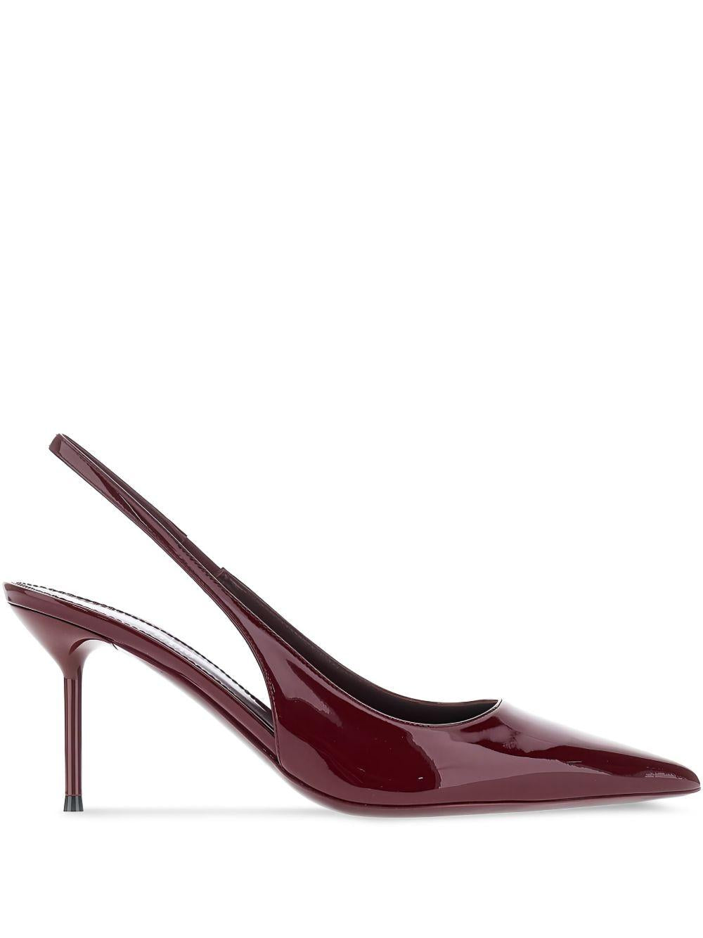 Lidia Slingback 70 in vernice PX1635XVN01 ROUGE NOIR PARIS TEXAS