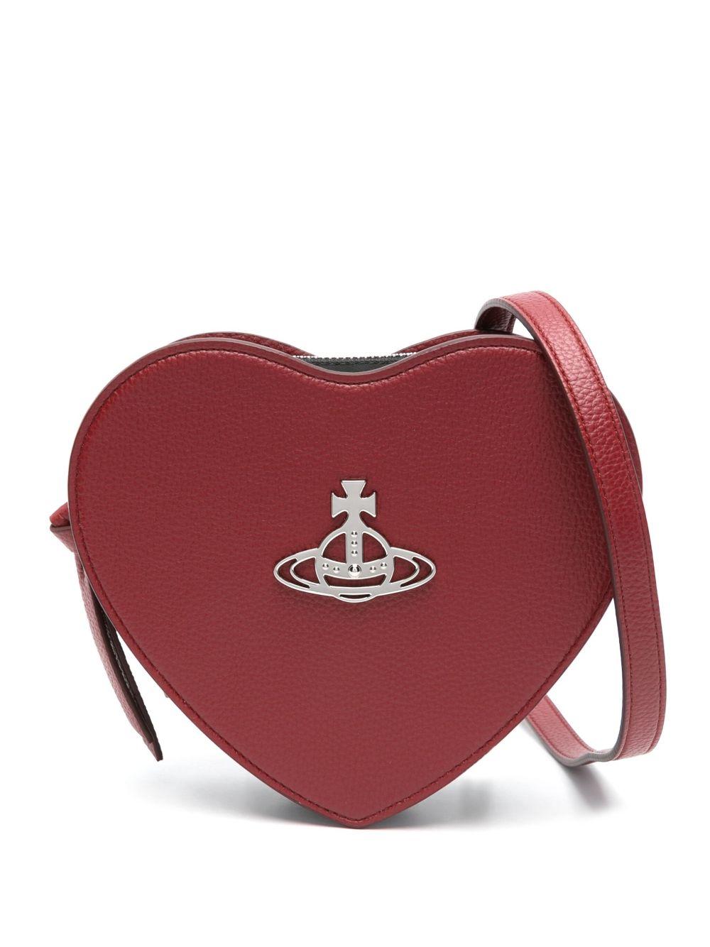 Louise Heart cross body bag 4803000TWS000D H407 RED VIVIENNE WESTWOOD