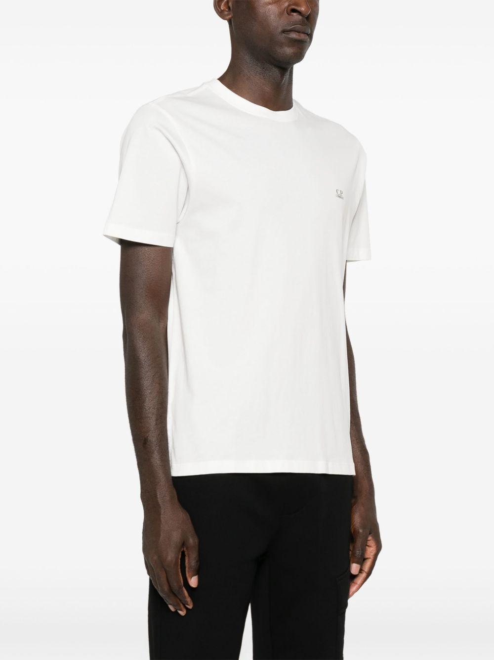 30/1 Jersey Back Goggle T-Shirt 18CMTS030A005100W 103 GAUZE WHITE CP COMPANY