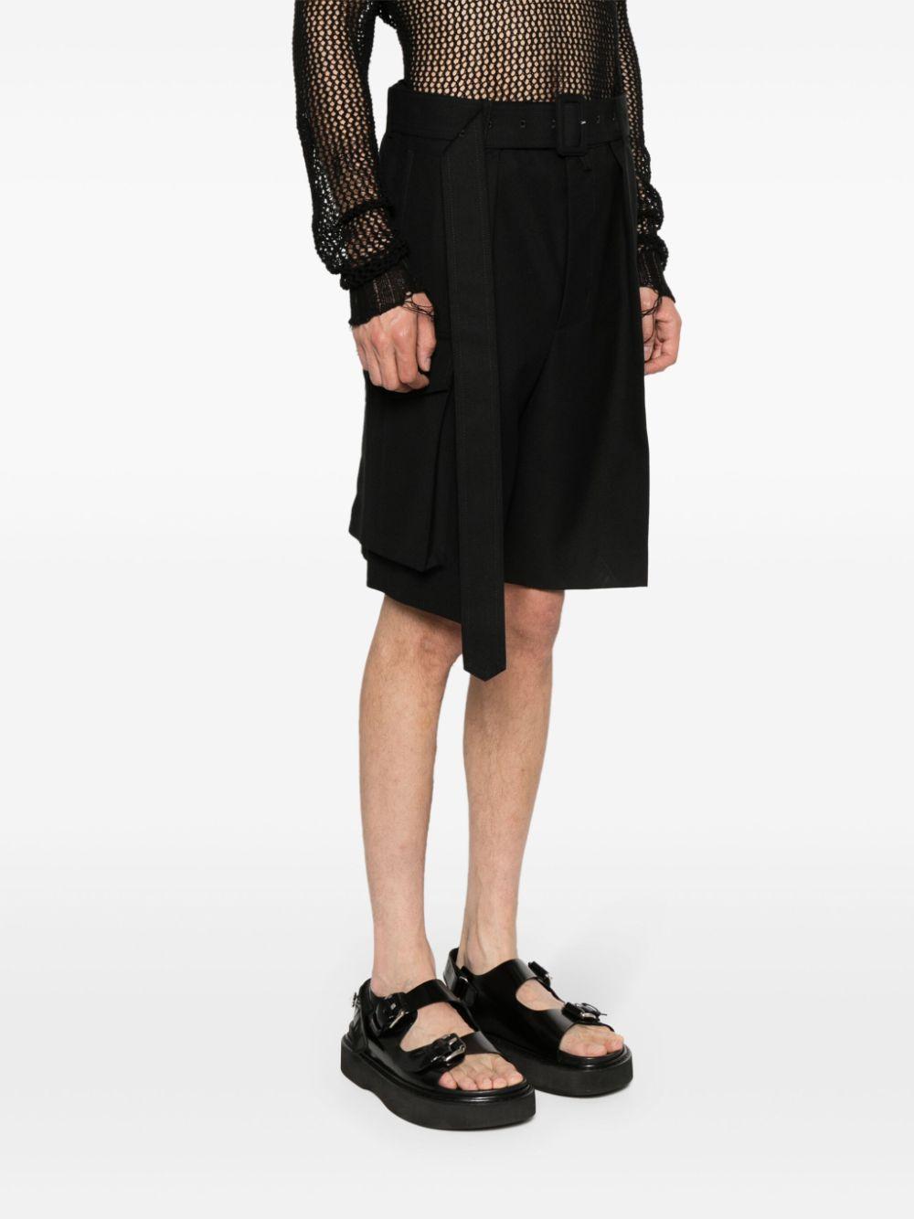 PIERSBISSHORT8218 900 BLACK DRIES VAN NOTEN