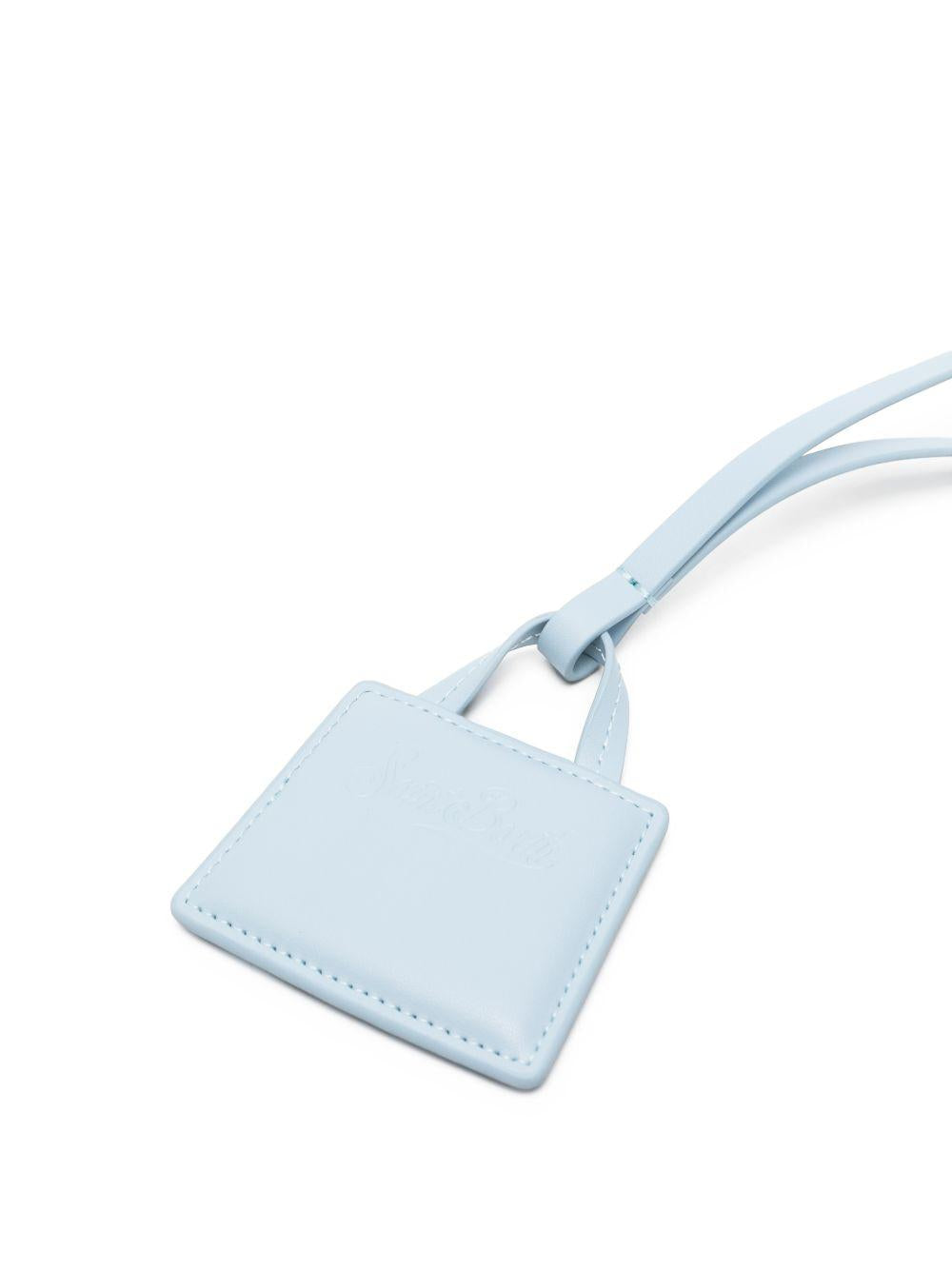 Bag charm in pelle liscia BCHARM0101510L LEATHER 31 MC2 SAINT BARTH