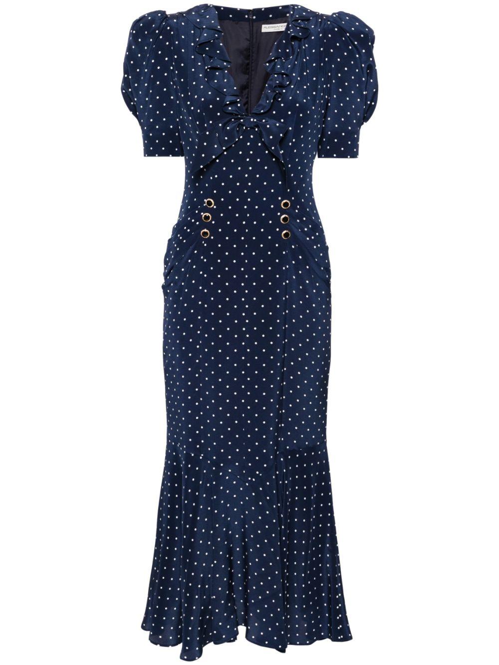 FABX3818F4378 1944 NAVY BLUE ALESSANDRA RICH
