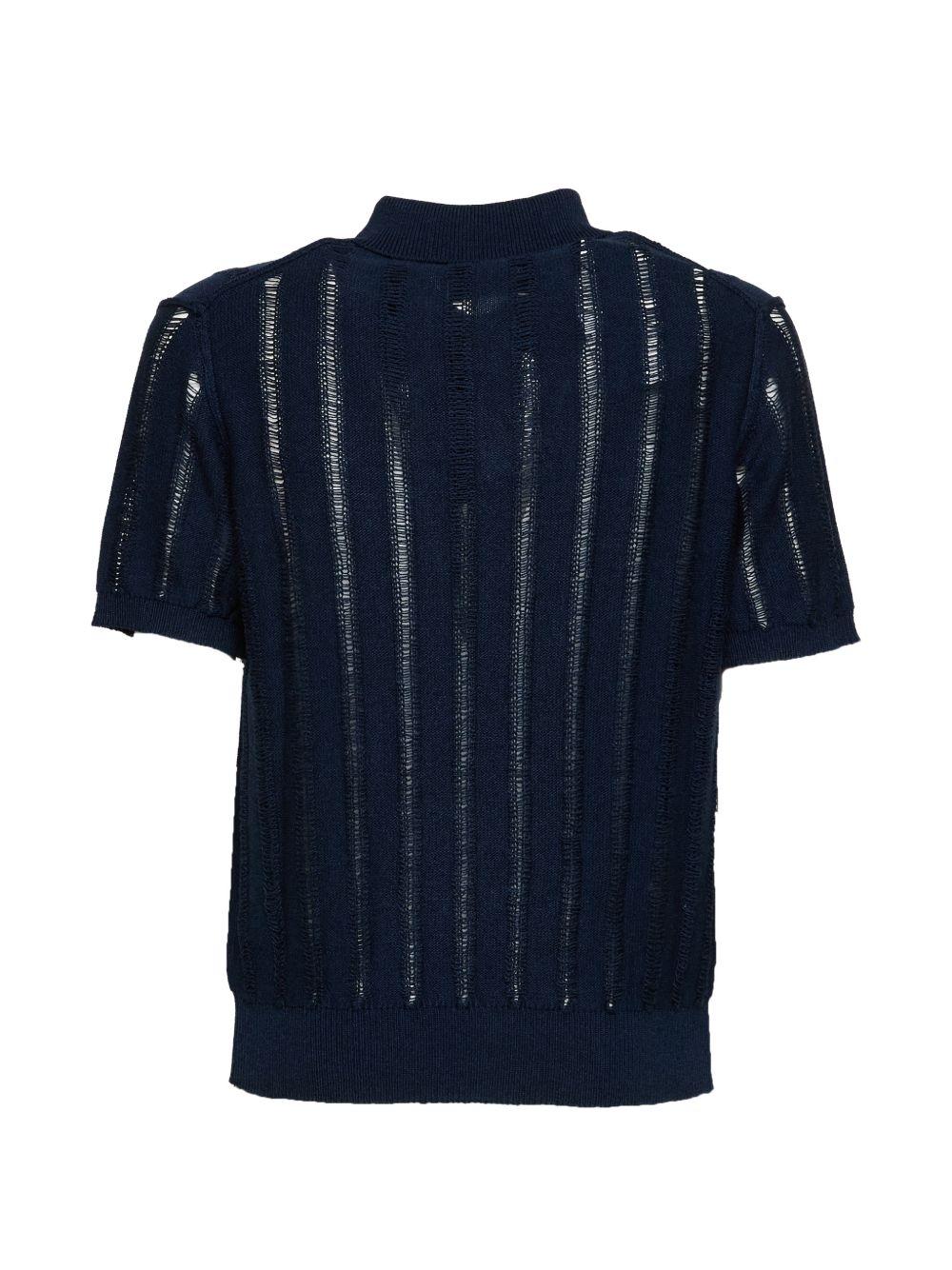 Knitted polo B9AB0036 87M MARINA AMARANTO