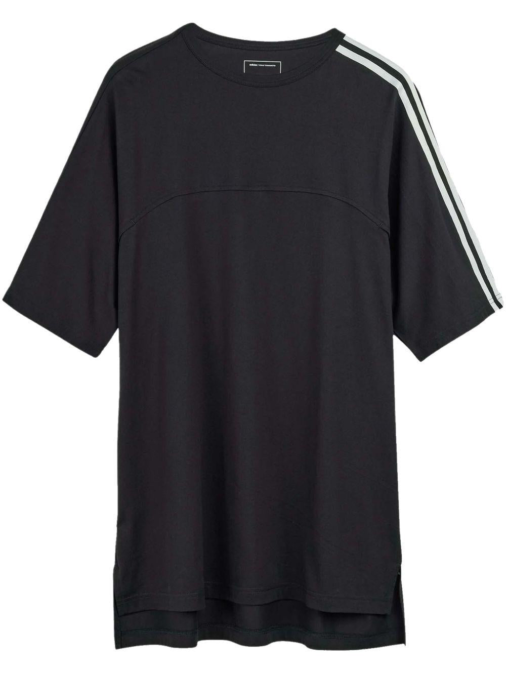 3 striped cotton t-shirt JN4986 BLACK Y-3