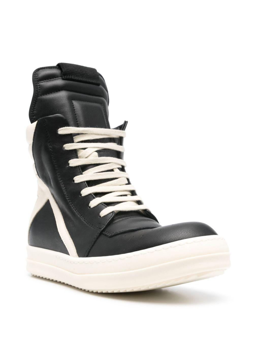 Geobasket Sneakers RP01E7894LCO 911 BLACK MILK RICK OWENS