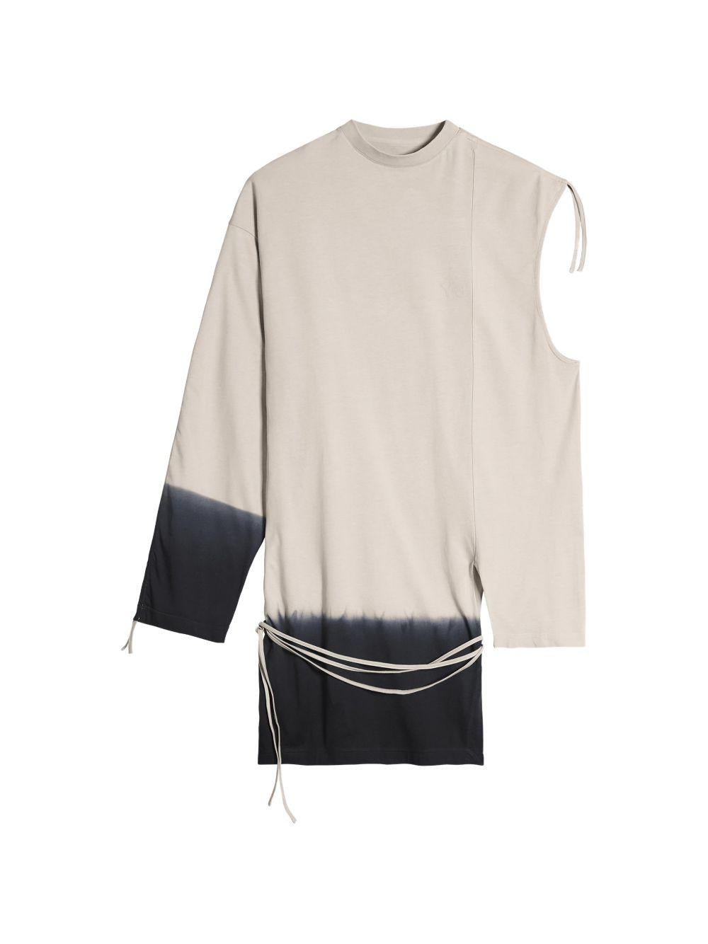 Dipped Regular Short Sleeve Tee<BR/> KQ9792 BROWN BLACK Y-3