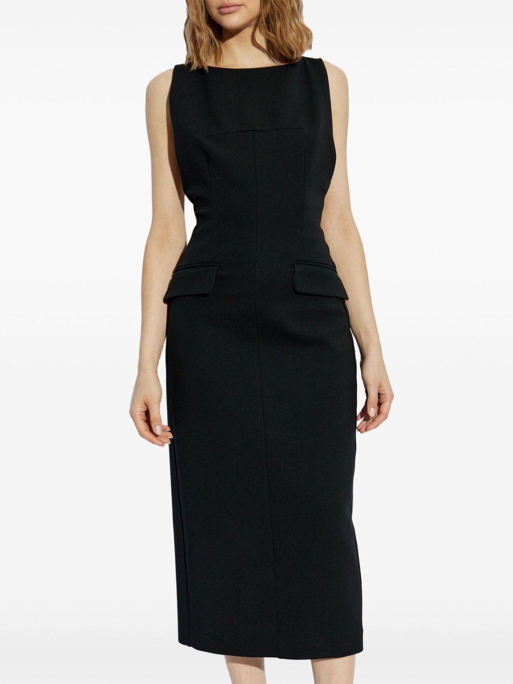 Ruta dress RUTAMM13096 002 NERO SPORTMAX