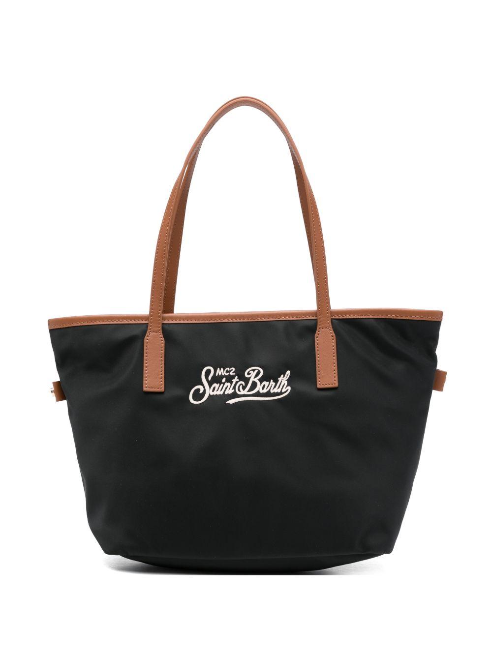 Borsa City medium in nylon CB000400288L 0018 MC2 SAINT BARTH