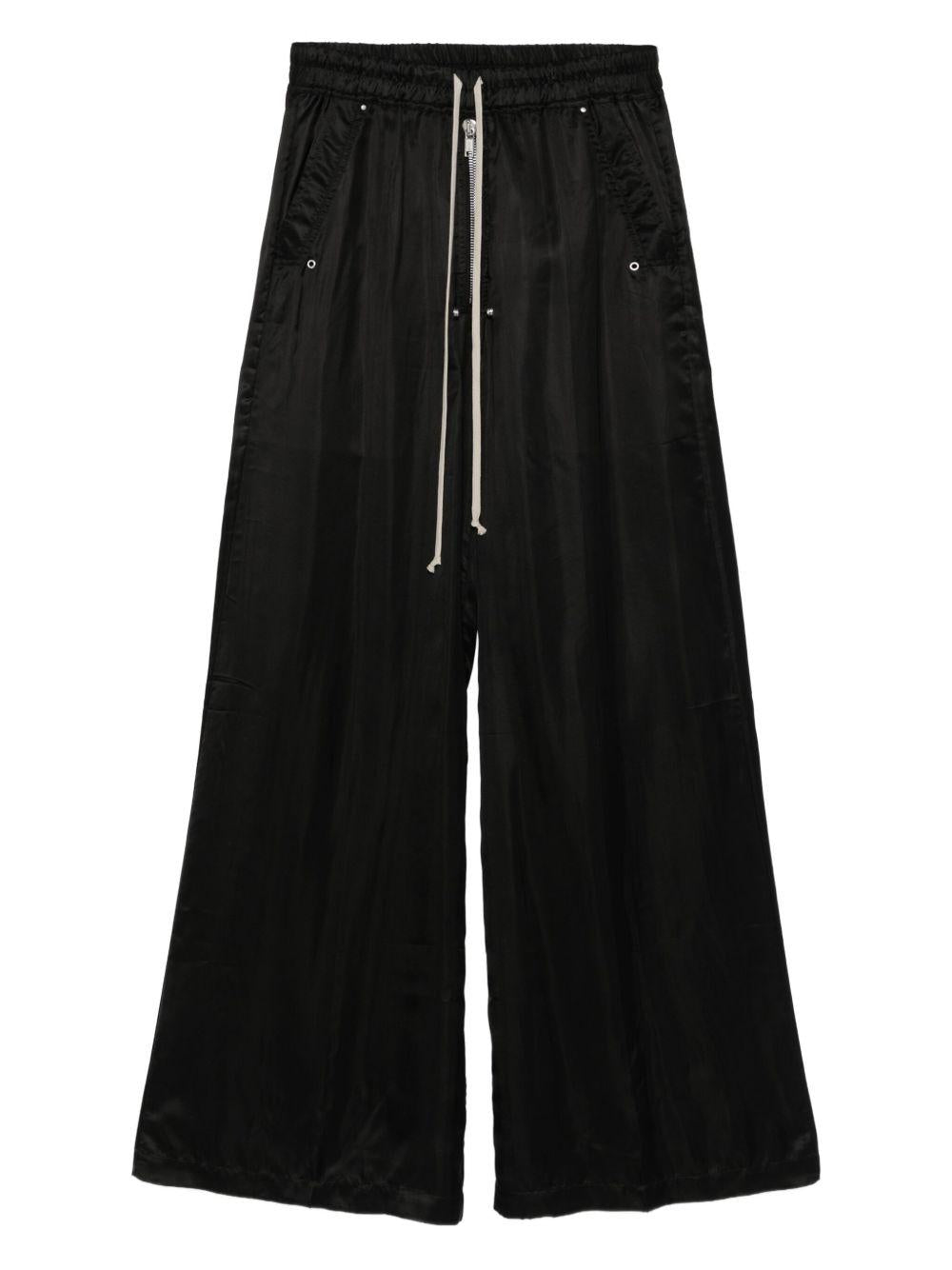 Concordians Wide Bela Pants RU02E1366K 09 BLACK RICK OWENS