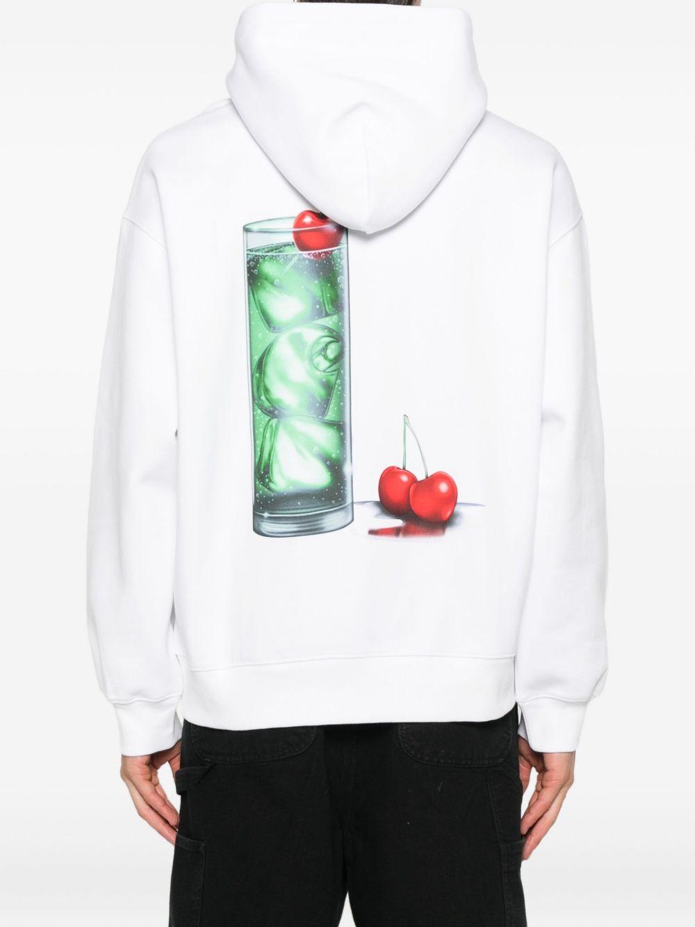 Hooded Jake Garcia Sweatshirt I035191 02XX WHITE CARHARTT WIP