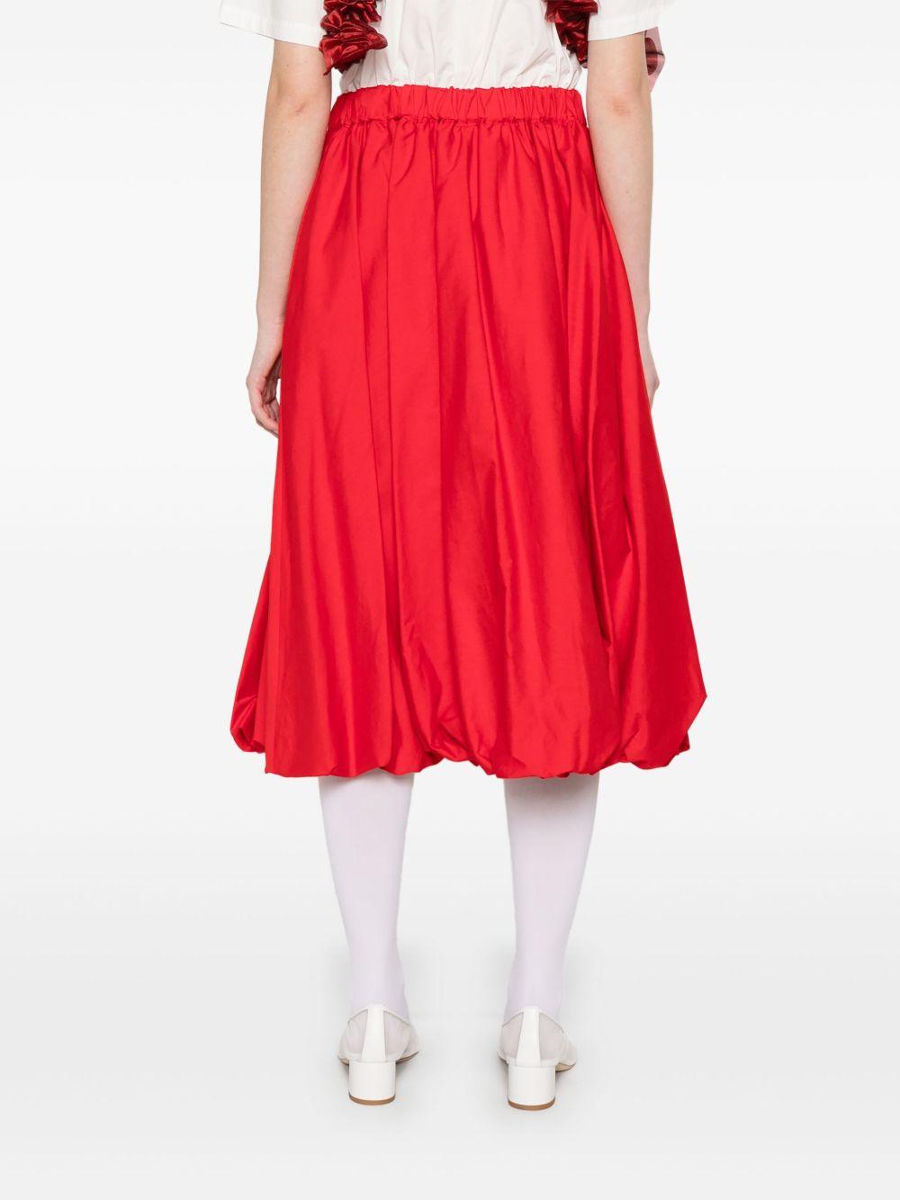 Gonna a lunghezza media 3OS006S25 2 RED NOIR KEI NINOMIYA