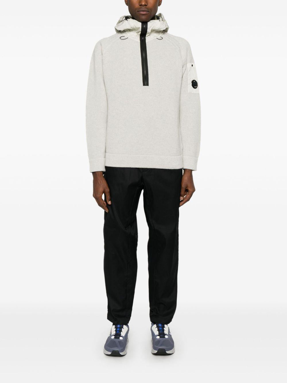 17CMKN244A110149M M13 OFF WHITE MELANGE CP COMPANY