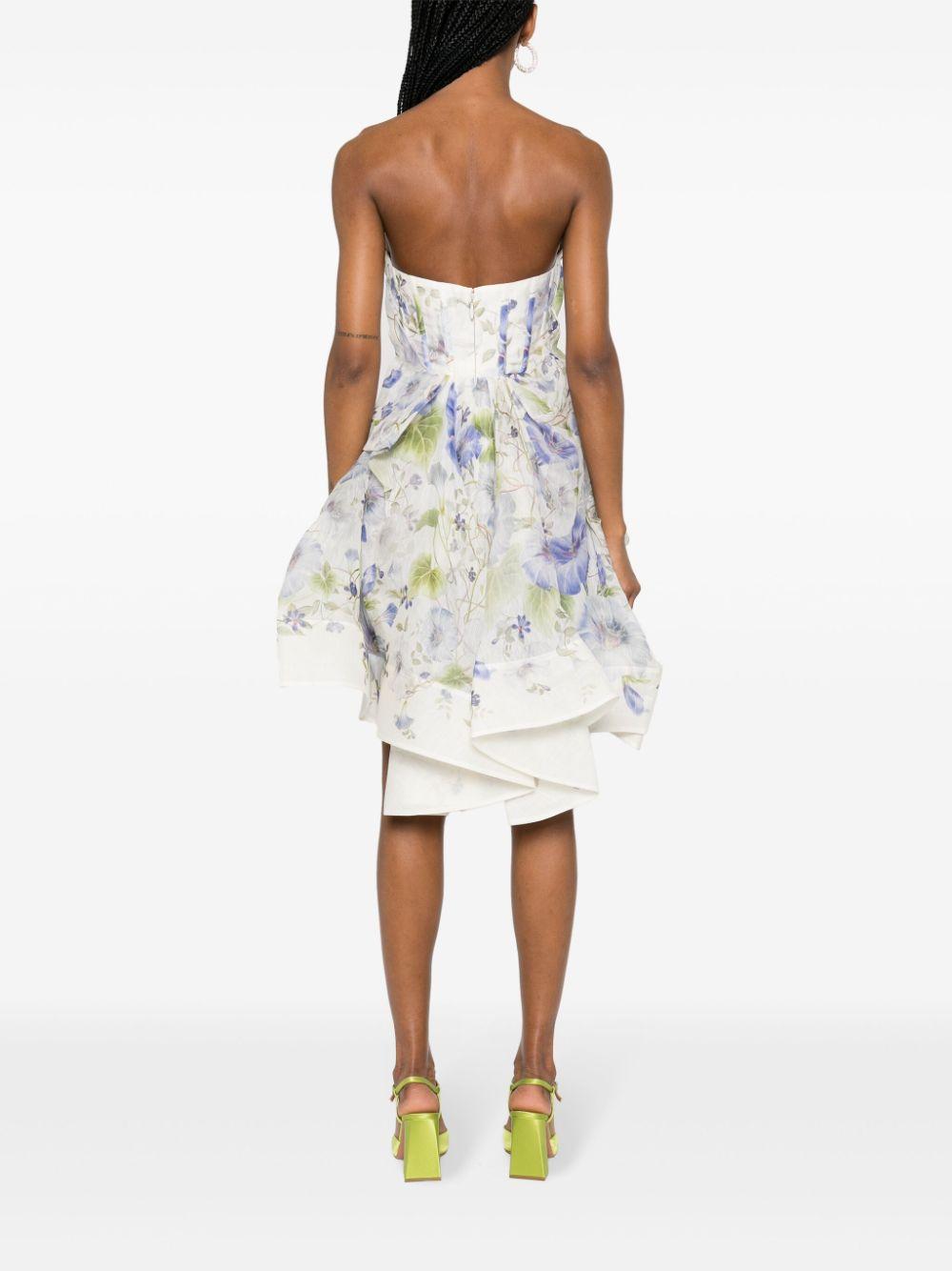 9464DS241 BLUE FLORAL ZIMMERMANN